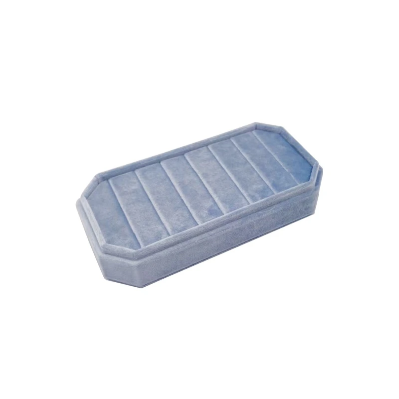 Blue Velvet Jewelry Display Tray