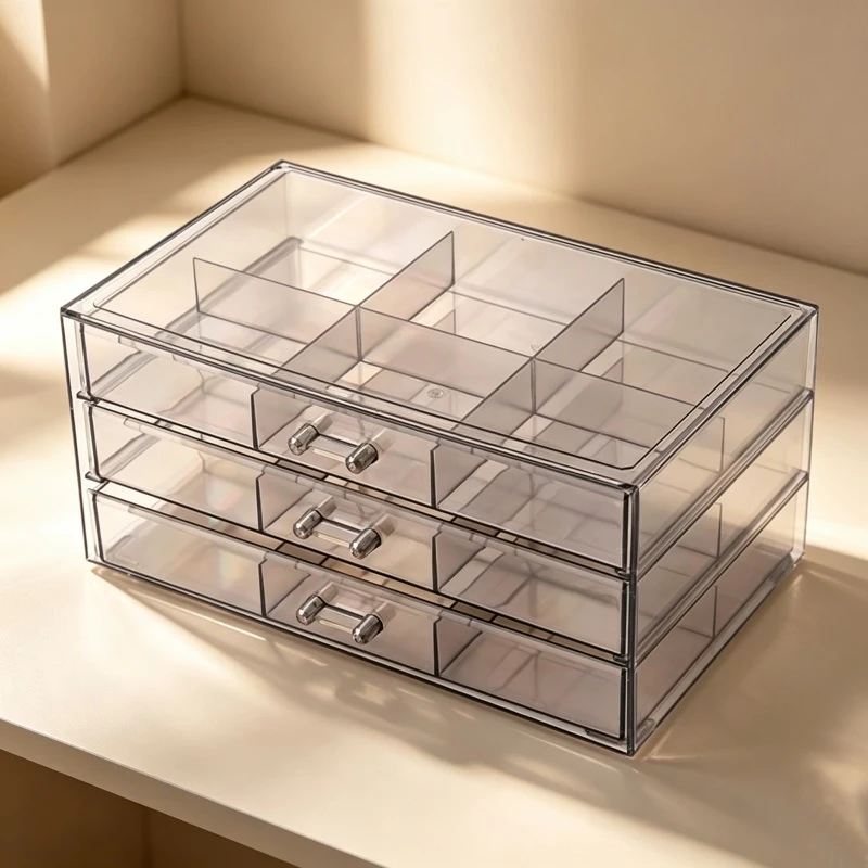 Clear Acrylic Jewelry Organizer Box