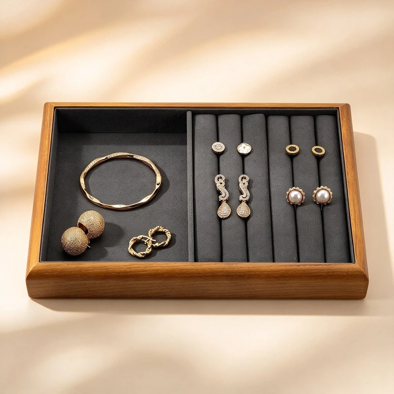 Custom Wooden Jewelry Display Tray