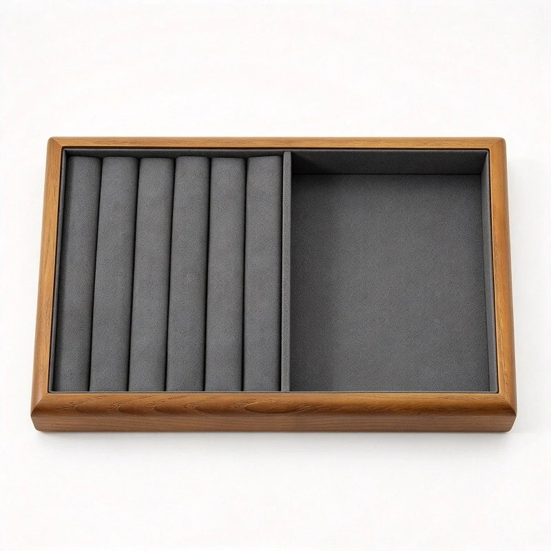 Custom Wooden Jewelry Display Tray suppliers