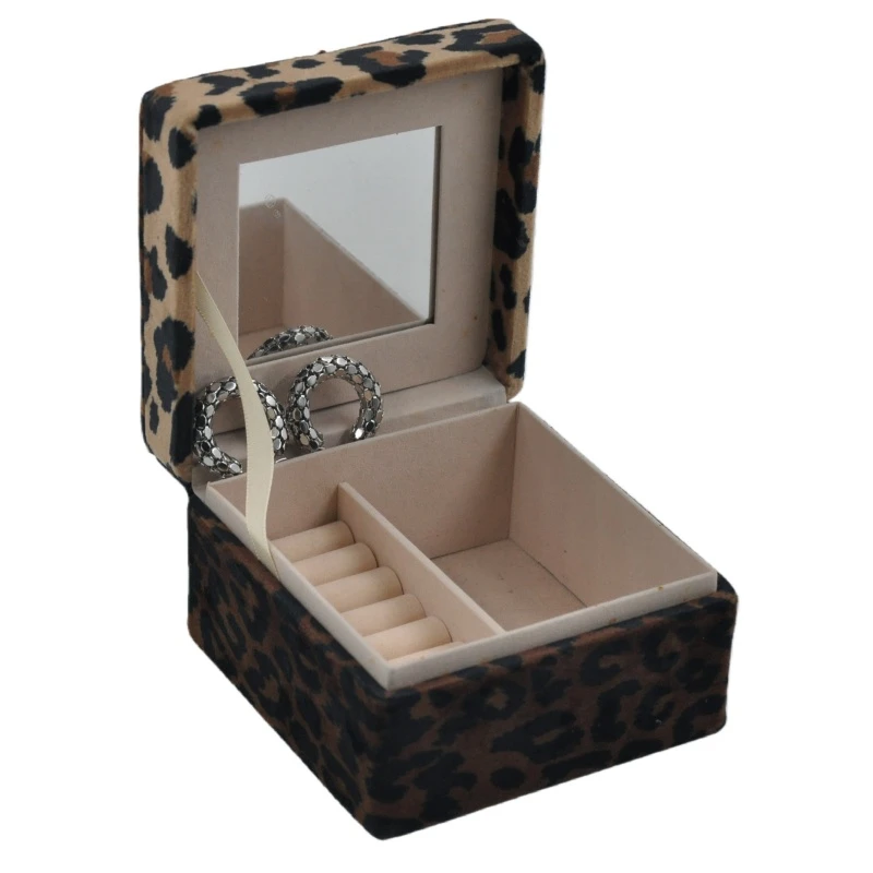Leopard Print Mini Jewelry Box Leopard Print Mini Jewelry Box