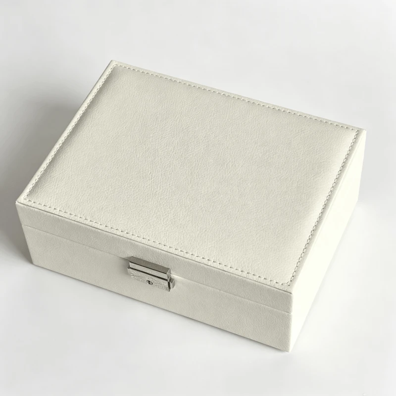 Multi-Compartment PU Jewelry Organizer Box Multi-Compartment PU Jewelry Organizer Box