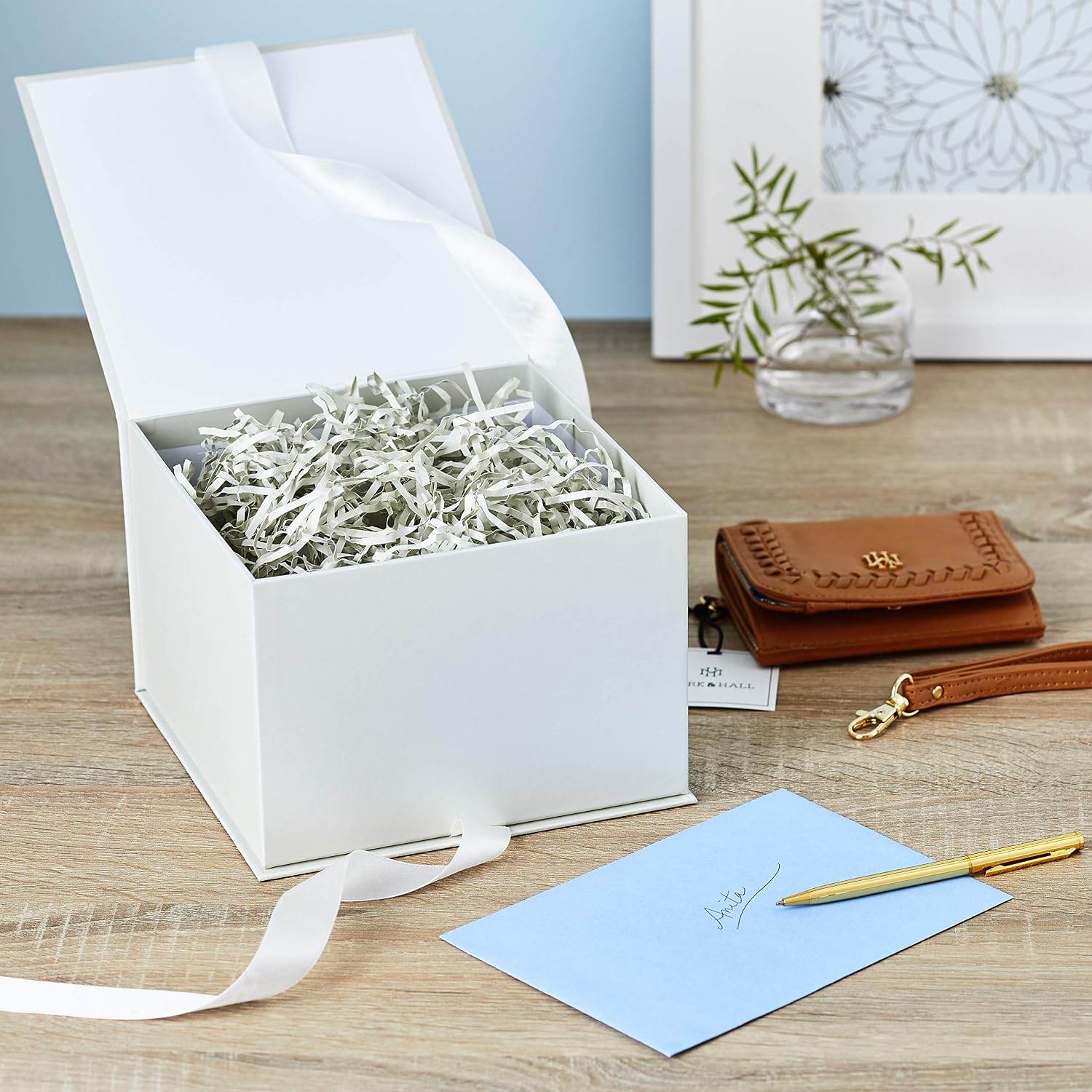 Custom Off Magnetic Ribbon Gift Box Custom Off Magnetic Ribbon Gift Box