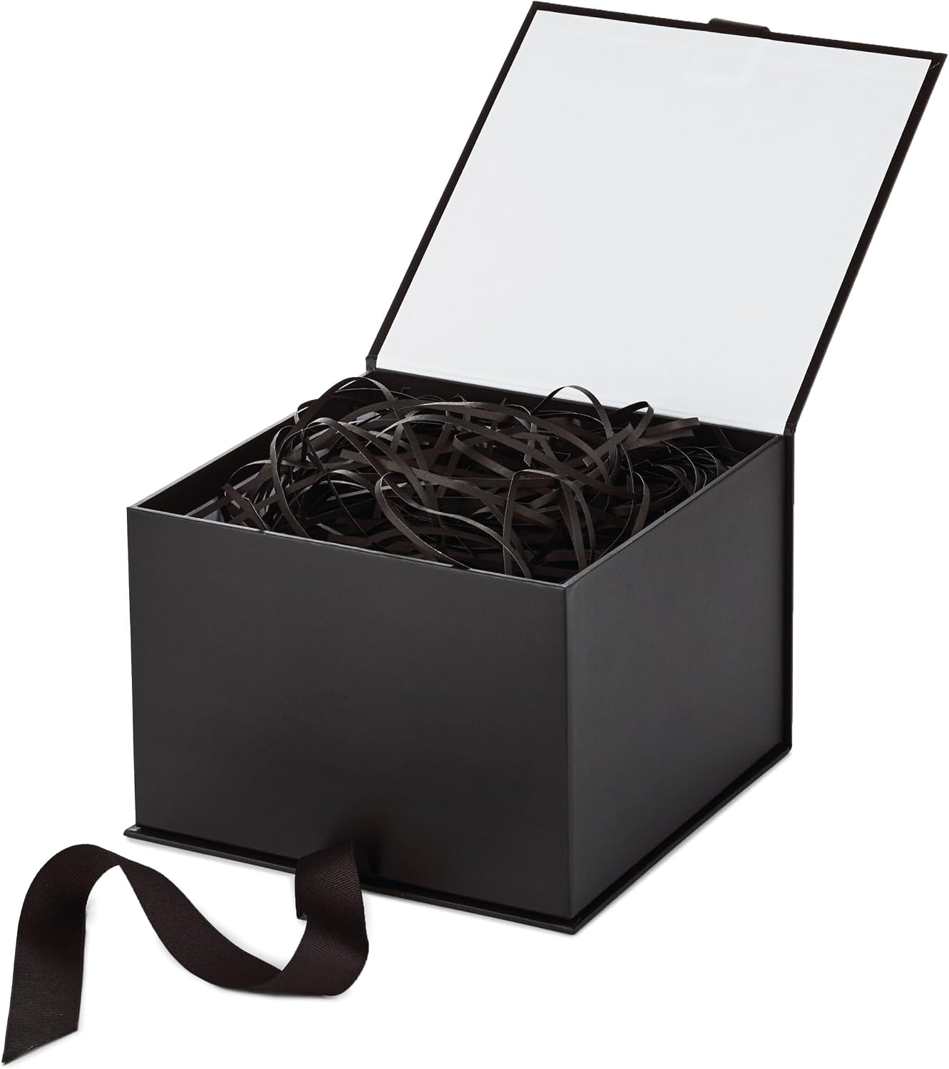 Custom Espresso Brown Magnetic Ribbon Gift Box Custom Espresso Brown Magnetic Ribbon Gift Box