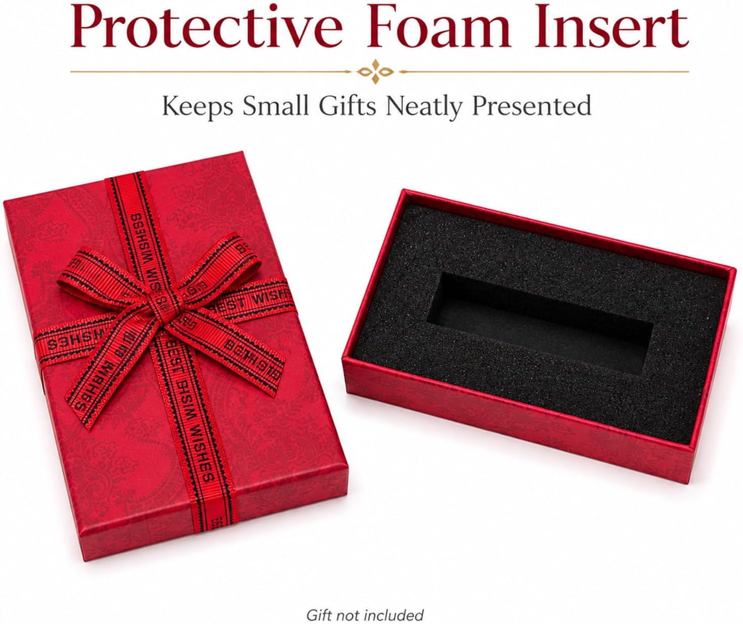 Custom Festive Red Two-Piece Gift Box Set Custom Festive Red Two-Piece Gift Box Set