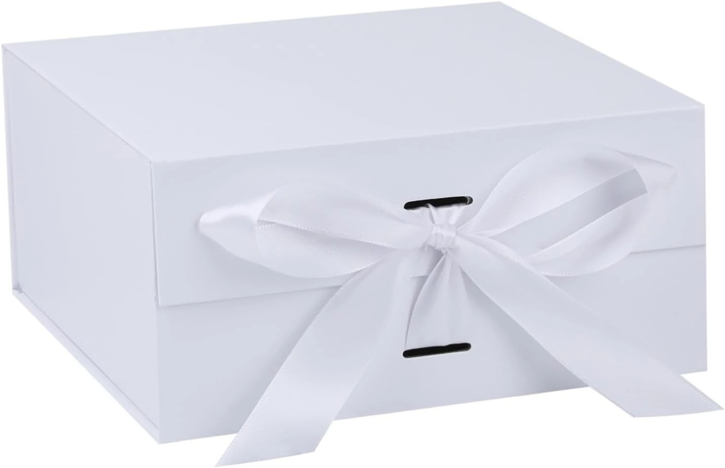 Custom Pure White Foldable Magnetic Gift Box Custom Pure White Foldable Magnetic Gift Box