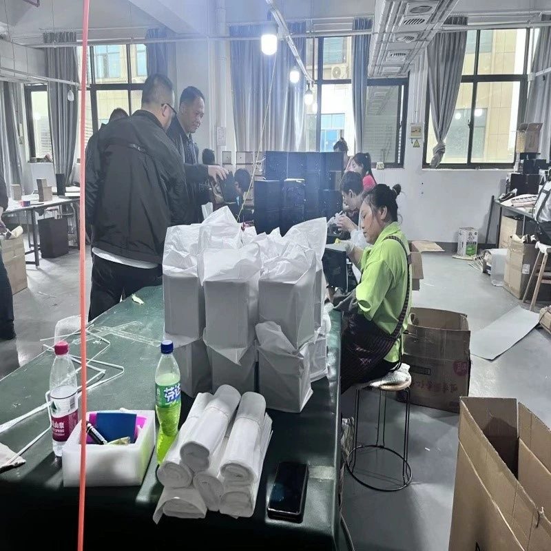 workers making jewelry boxes in factory workers making jewelry boxes in factory