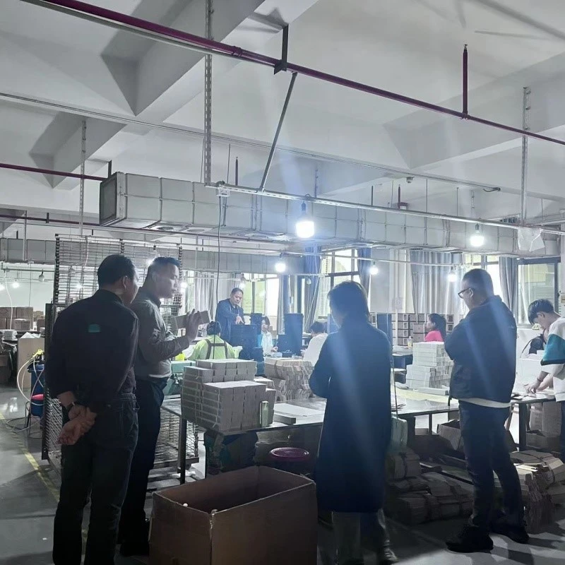 workers making jewelry boxes in factory workers making jewelry boxes in factory