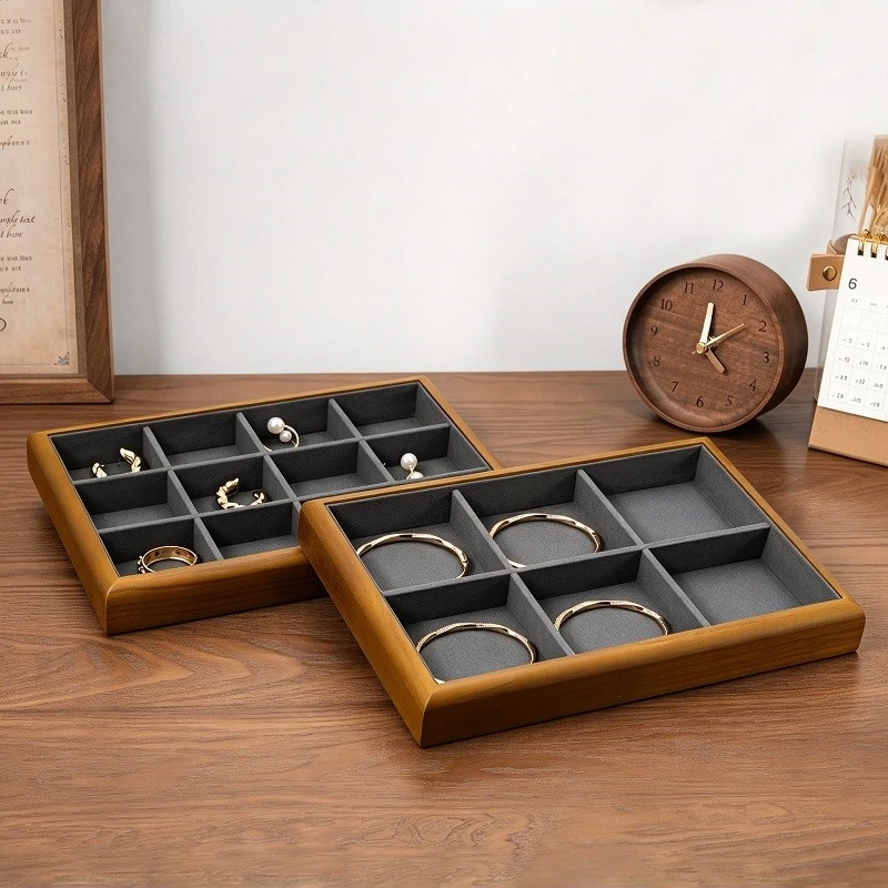 Custom Wooden Jewelry Display Tray Custom Wooden Jewelry Display Tray
