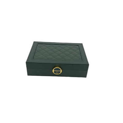 Large Capacity Lockable Jewelry Storage Box