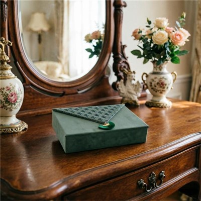 Premium Velvet Envelope Jewelry Box